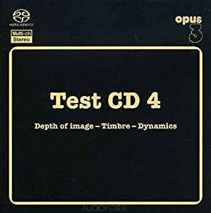 TEST CD 4 -  Depth of image-Timbre-Dynamics - SACD    stereo/multichannel hybrid