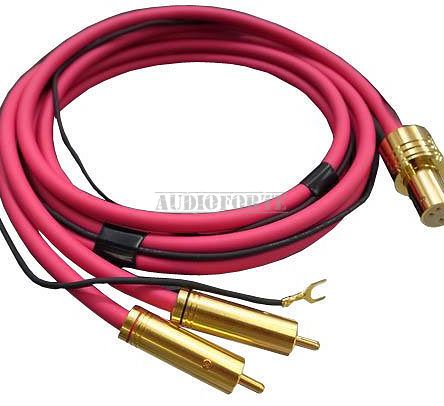 JELCO RED CABLE kabel phono DIN/RCA 1,5 m