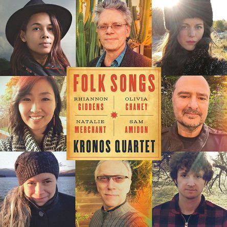 NONESUCH RECORDS - KRONOS QUARTET: Folk Songs - LP