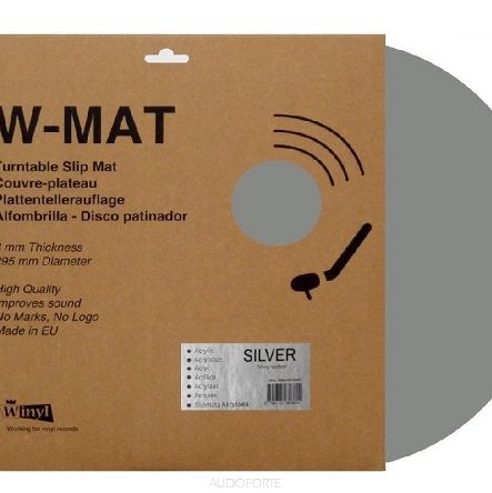 WINYL - W-MAT ACRYLIC SILVER, mata akrylowa, srebrna (WMA-AG-295/3)