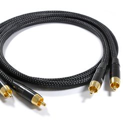 MELODIKA MD2RD10 Black Edition 2RCA/2RCA - dł. 1m