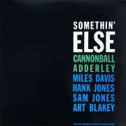 BLUE NOTE - JULIAN "CANNONBAL" ADDERLEY: Somethin' Else - LP