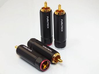 FURUTECH FP-110 Gold RCA (kpl 4 szt.)