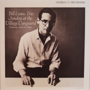 RIVERSIDE RECORDS - BILL EVANS TRIO: Sunday At The Village Vanguard