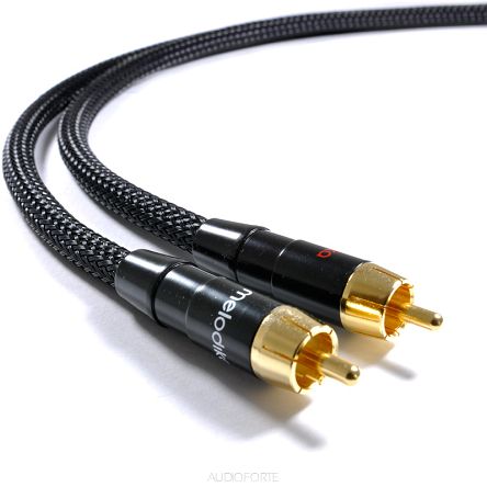 MELODIKA MD2RD15 Black Edition 2RCA/2RCA - dł. 1,5m