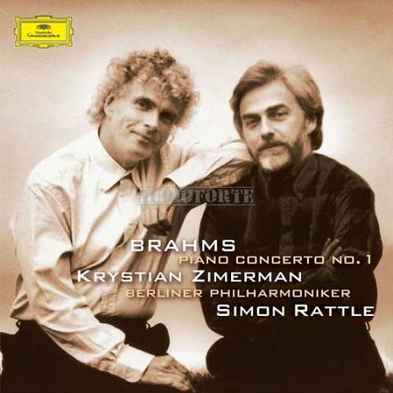 ZIMARMAN, KRYSTIAN - BRAHMS PIANO CONC. NO.1 SIMON RATTLE  LP