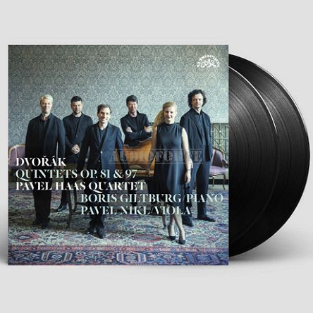 SUPRAPHON - DVOŘÁK: QUINTETS OP.81 & 97, Pavel Haas Quartet, Giltburg, Nikl - 2LP