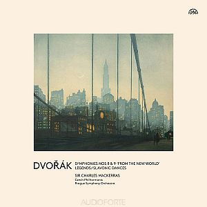 MACKERAS, CHARLES - DVORAK SYMPHONIES NOS 8 & 9' FROM THE NEW WORLD  LP