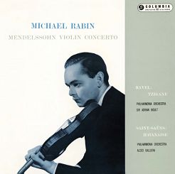 COLUMBIA - MENDELSSOHN: Violin Concerto - Michael Rabin - LP 180g, Mono