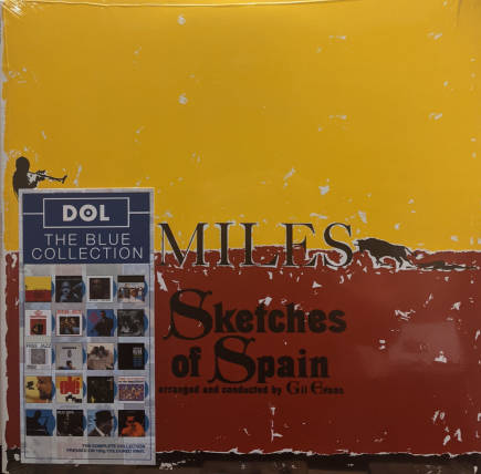DOL RECORDS - MILES DAVIS: Sketches Of Spain - blue vinyl