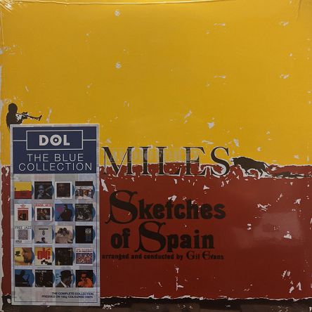 DOL RECORDS - MILES DAVIS: Sketches Of Spain - blue vinyl