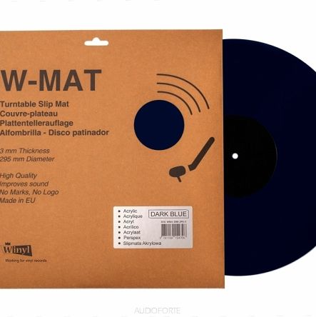 WINYL - W-MAT ACRYLIC DARK BLUE, mata akrylowa, niebieska (WMA-DBB-295/3)