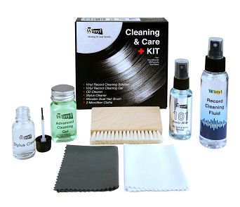 WINYL - CLEANING AND CARE KIT, zestaw do czyszczenia winyli, igieł gramofonowych, płyt CD (WCK1)