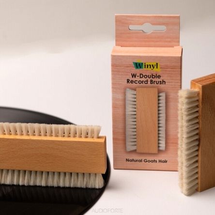 WINYL - W-DOUBLE RECORD BRUSH, szczotka do płyt winylowych (WDB-GH)