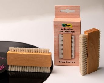 WINYL - W-DOUBLE RECORD BRUSH, szczotka do płyt winylowych (WDB-GH)