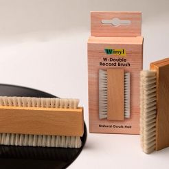 WINYL - W-DOUBLE RECORD BRUSH, szczotka do płyt winylowych (WDB-GH)