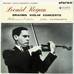 COLUMBIA - BRAHMS: Violin Concerto - Leonid Kogan - LP