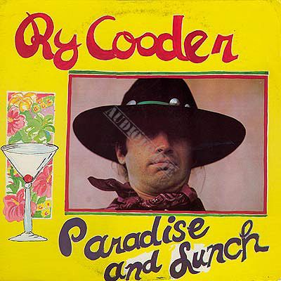 SPEAKERS CORNER - RY COODER: Paradise And Lunch, LP